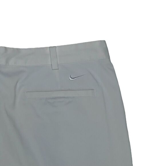 Nike Men's White Dri-Fit Tour Performance Flat‎ Front Golf Shorts Size 38 - Picture 5 of 8